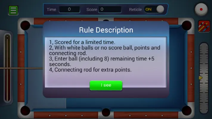 Pro pool-3D Snooker android App screenshot 1